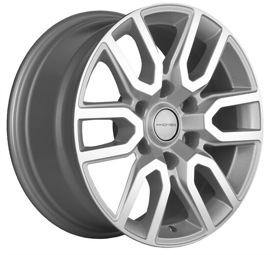 Диск Khomen 1723 17x8 6x139.7 ET30 DIA106.1 F-SILVER