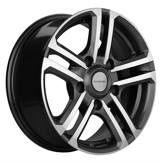 Диск Khomen 1602 16x6.5 5x139.7 ET35 DIA98 GRAY-FP