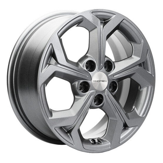 Диск Khomen 1606 16x6.5 5x114.3 ET43 DIA67.1 GRAY