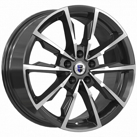 Диск K&K Меренге 17x7.5 5x112 ET40 DIA66.6 АЛМАЗ ЧЕРНЫЙ